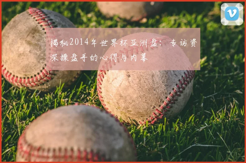 揭秘2014年世界杯亚洲盘：专访资深操盘手的心得与内幕