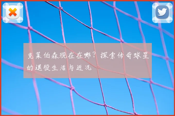 克莱伯森现在在哪？探索传奇球星的退役生活与近况